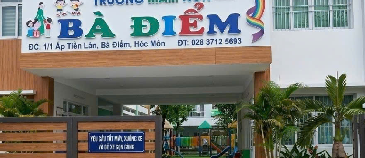 DỰ ÁN TIÊU BIỂU CUNG CẤP VÀ LẮP ĐẶT THIẾT BỊ CHO TRƯỜNG MẦM NON BÀ ĐIỂM