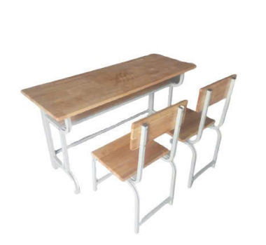 Bàn ghế học sinh 1 bàn +2 ghế 