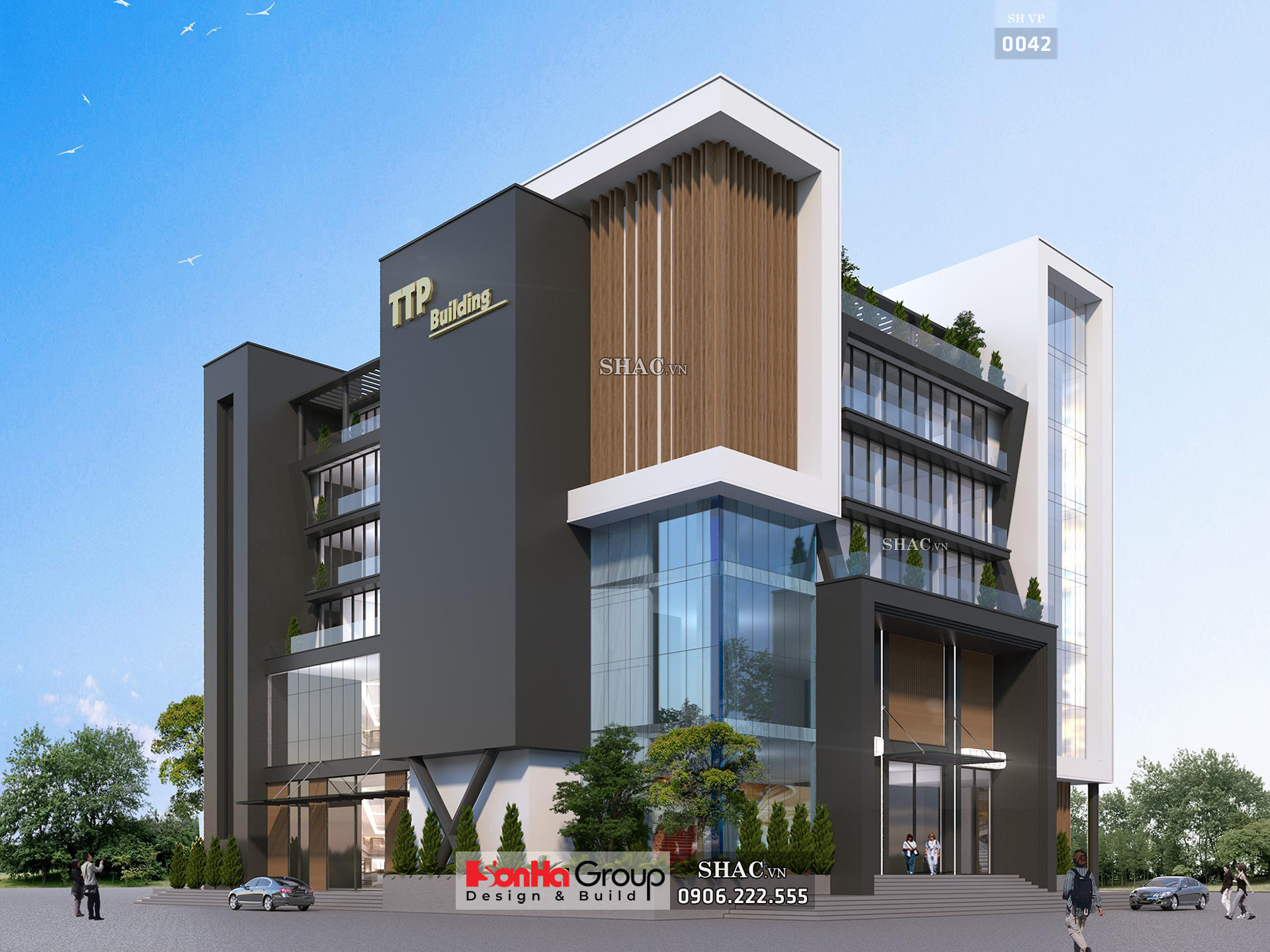  Hạ tầng mạng cho tòa văn phòng 8 tầng